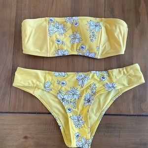 Abercrombie & Fitch floral bikini